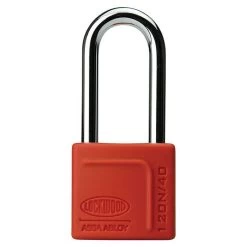 Lockwood 120N - 40mm Brass Padlock - 50mm Shackle - Display Pack
