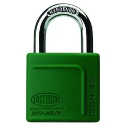 Lockwood 120N - 45mm Brass Padlock - 27mm Shackle - Display Pack