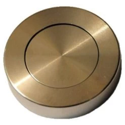 Lockwood 1223 Internal Blank Round Rose Only - Satin Chrome