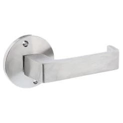Lockwood 1361-90 Internal Half Only Lever On Round Rose - Satin Chrome