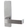 Lockwood 1805-90 External Plate With Lever - Satin Chrome -Security Door Locks lw1805 90sc 1