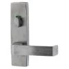 Lockwood 1816-90 External Plate With Privacy Indicating Turn And Lever - Satin Chrome -Security Door Locks lw1816 90sc 1