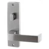Lockwood 1904-90 Internal Plate With Turn Snib And Lever - Satin Chrome -Security Door Locks lw1904 90sc 1