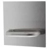 Lockwood 20005NN-96L External Flat Plate With Lever - Left Hand - Satin Stainless Steel