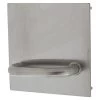 Lockwood 20005NN-96R External Flat Plate With Lever - Right Hand - Satin Stainless Steel
