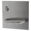 Lockwood 20014-96L External Flat Plate With Indicating Slotted Turn And Lever - Left Hand - Satin Stainless Steel -Security Door Locks lw20014nn 96l ss 1