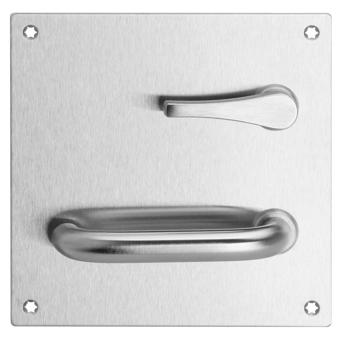 Lockwood 20139NN-96R Internal Flat Plate With Disabled Turn Snib And Lever - Right Hand - Satin Stainless Steel 3 Lockwood 20139NN-96R Internal Flat Plate With Disabled Turn Snib And Lever - Right Hand - Satin Stainless Steel