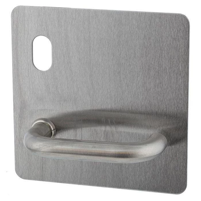 Lockwood 20201NA-96L External Flat Plate With Cylinder Hole And Lever - Left Hand - Satin Stainless Steel 3 Lockwood 20201NA-96L External Flat Plate With Cylinder Hole And Lever - Left Hand - Satin Stainless Steel
