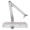 Lockwood 2024 Back Check Door Closer - Silver - Size - 2-4 -Security Door Locks lw2024bcsil 1