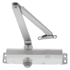 Lockwood 2024 Door Closer - Silver - Size 2-4