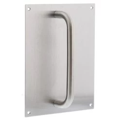 Lockwood 20724NN-P3 Internal Plate And Pull Handle - Satin Stainless Steel