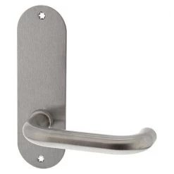 Lockwood 21305NN-96 Internal Flat Plate With Lever - Satin Stainless Steel