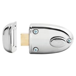 Lockwood 213 Streamlock Deadbolt No Cylinder - Satin Chrome Pearl