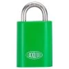 Lockwood 215A - 50mm Aluminium Padlock - Green - 19mm Shackle - Keyed Alike 2 Lockwood 215A - 50mm Aluminium Padlock - Green - 19mm Shackle - Keyed Alike -Security Door Locks lw215a619 l14 5ka 1