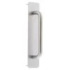 Lockwood 21624NN-P2 External Plate With Pull Handle - Satin Stainless Steel -Security Door Locks lw21624nn p2 ss 1