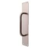 Lockwood 21724NN-P2 Internal Plate And Pull Handle - Satin Satinless Steel -Security Door Locks lw21724nn p2 ss 1