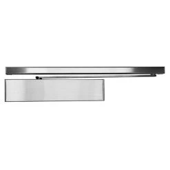 Lockwood 2616 Delayed Action Door Closer - Satin Stainless Steel - Size 1-6
