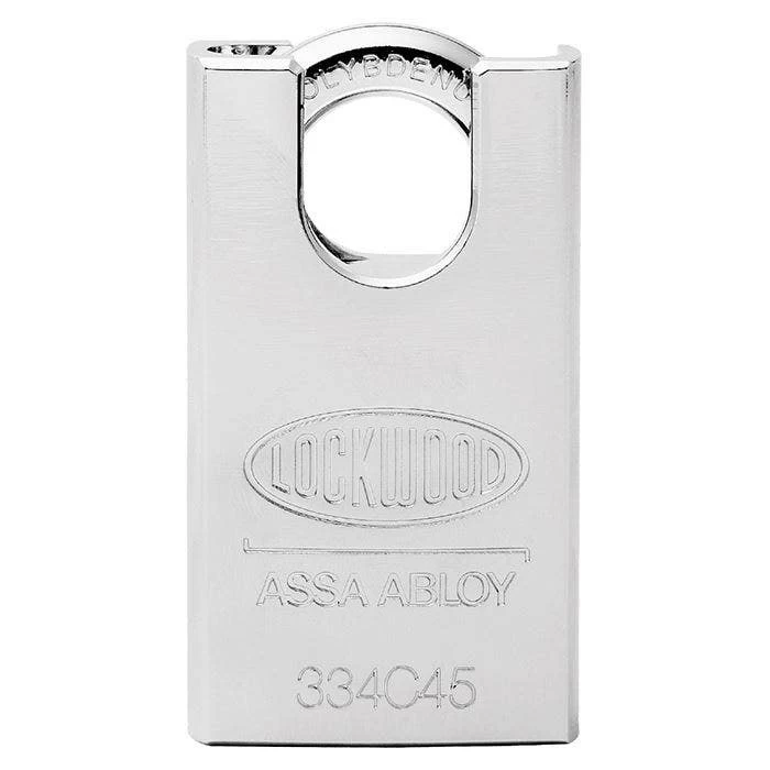 Lockwood 334 - 45mm High Security Steel Padlock - 19mm Shrouded Molybdenum Shackle -Keyed Alike 3 Lockwood 334 - 45mm High Security Steel Padlock - 19mm Shrouded Molybdenum Shackle -Keyed Alike