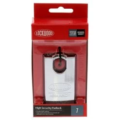 Lockwood 334 - 45mm High Security Steel Padlock - 19mm Shrouded Molybdenum Shackle - Display Pack -Security Door Locks lw334c45 519 dp 3