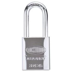 Lockwood 334 - 45mm High Security Steel Padlock - 48mm Molybdenum Shackle