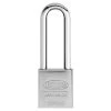 Lockwood 334 - 45mm High Security Steel Padlock - 90mm Molybdenum Shackle -Security Door Locks lw334s45 590 5kd 1