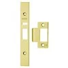 Lockwood 3570 Series Mortice Lock Face And Strike Plate Kit Only - Polished Brass