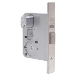 Lockwood 3570 Nightlatch Mortice Lock - Satin Chrome
