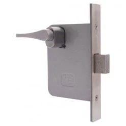 Lockwood 3571DEL Escape Deadbolt Mortice Lock - Left Hand - Satin Chrome