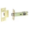 Lockwood 5260 Tubular Latch - Latch Only - Polished Brass - 60mm -Security Door Locks lw5260 1sft pb 1