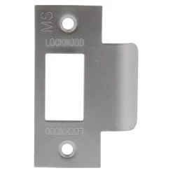 Lockwood 530 Deadlatch - Latch Only - Satin Chrome - 127mm -Security Door Locks lw530 225sc 2