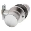 Lockwood 531 Knob Passage Set - Satin Chrome 2 Lockwood 531 Knob Passage Set - Satin Chrome -Security Door Locks lw531sc 1