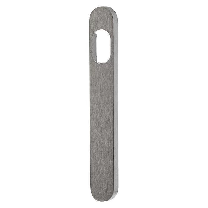 Lockwood 5800 External Narrow Plate With Cylinder Hole Only - Satin Chrome 3 Lockwood 5800 External Narrow Plate With Cylinder Hole Only - Satin Chrome