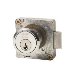 Lockwood 693 Cupboard Lock No Cylinder - Satin Chrome