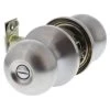 Lockwood 7012 Manor Knob Privacy Lockset - Satin Stainless Steel -Security Door Locks lw7012sss 1
