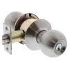 Lockwood 7020 Imperial Knob Entrance Lockset - Satin Stainless Steel -Security Door Locks lw7020sss 1
