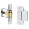 Lockwood 7580 Roller Bolt - Satin Chrome -Security Door Locks lw7580sc 1