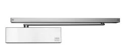 Lockwood 7714 Slide Arm Delayed Action Door Closer - Satin Stainless Steel - Size 1-4