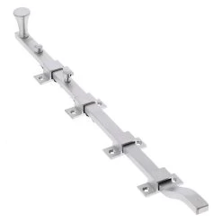 Lockwood 791O - Off Set Visible Fix Panic Bolt - Satin Chrome