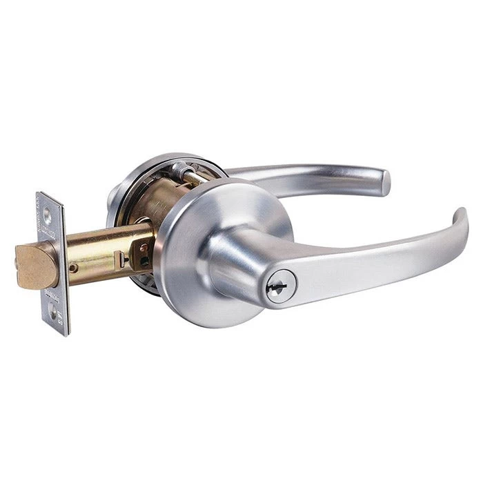Lockwood 936 Lever Escape Lockset - Satin Chrome 3 Lockwood 936 Lever Escape Lockset - Satin Chrome