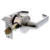 Lockwood 949 Lever Escape Lockset - Satin Chrome -Security Door Locks lw949sc 1