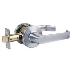 Lockwood 951 Lever Passage Set - Satin Chrome