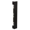 Lockwood 9A0X3-XX Onyx Patio Sliding Door Lock - Extra Wide Strike Only - Black