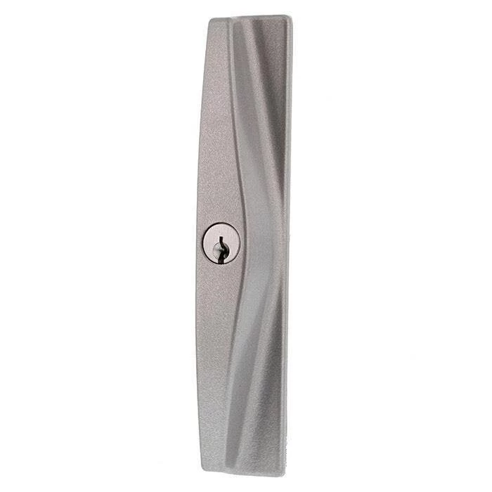 Lockwood 9A1A2-5P Onyx Patio Sliding Door Double Cylinder Lock - Silver 4 Lockwood 9A1A2-5P Onyx Patio Sliding Door Double Cylinder Lock - Silver - Image 2