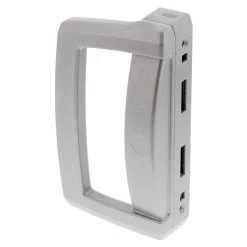 Lockwood 9A5B4 Onyx Patio Sliding Door Non Locking Pull Set - Silver