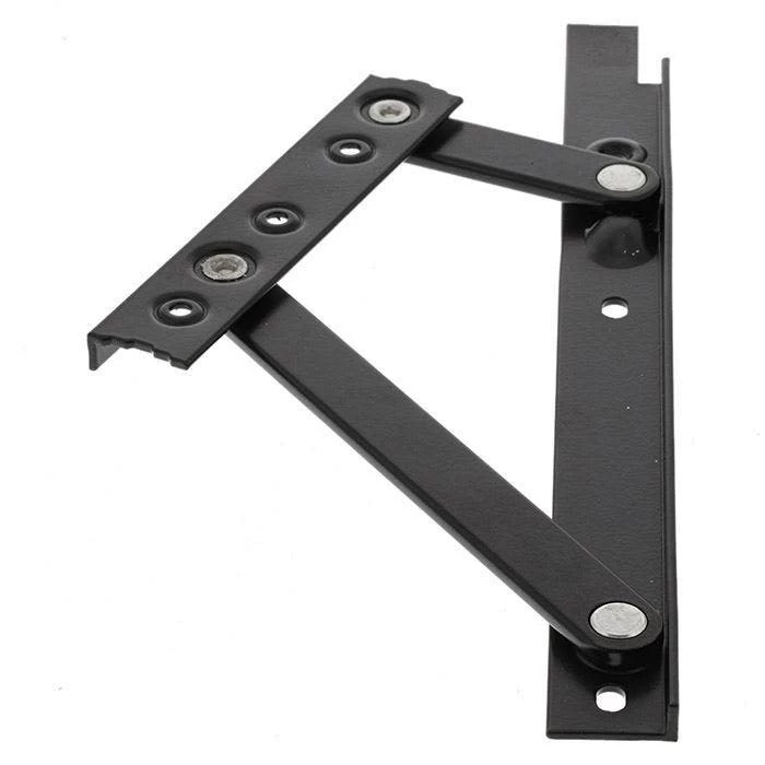 Interlock P1559B Casement/Awning Non Friction Window Stay - Black - 230mm 3 Interlock P1559B Casement/Awning Non Friction Window Stay - Black - 230mm