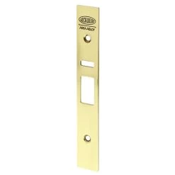 Lockwood 3570 Series Mortice Lock Cover Plate Only - Polished Brass