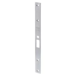 Lockwood 3580 Series Short Backset Timber Cover Plate Only - Satin Chrome