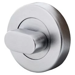 Lockwood Velocity Turn Snib Small Round - Satin Chrome Brushed