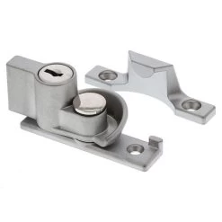 Whitco W273305 Keyed Sash Window Lock - Satin Chrome