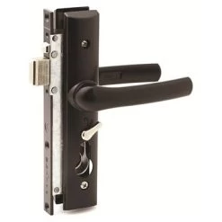 Whitco W807017 Tasman Escape Security Door Lock - No Cylinder - Black
